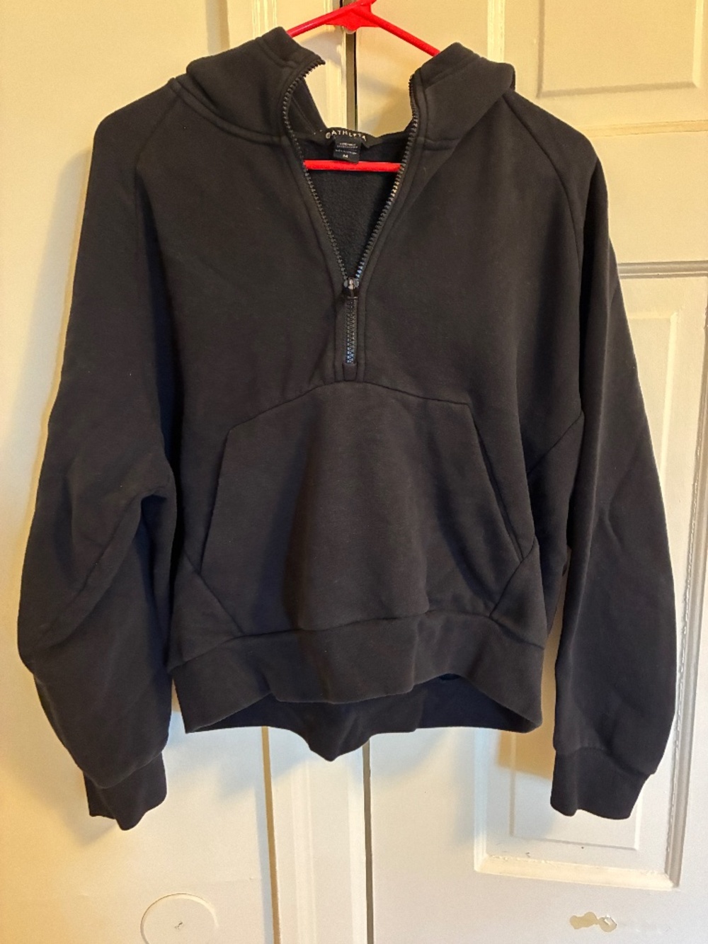 athleta black hoodie